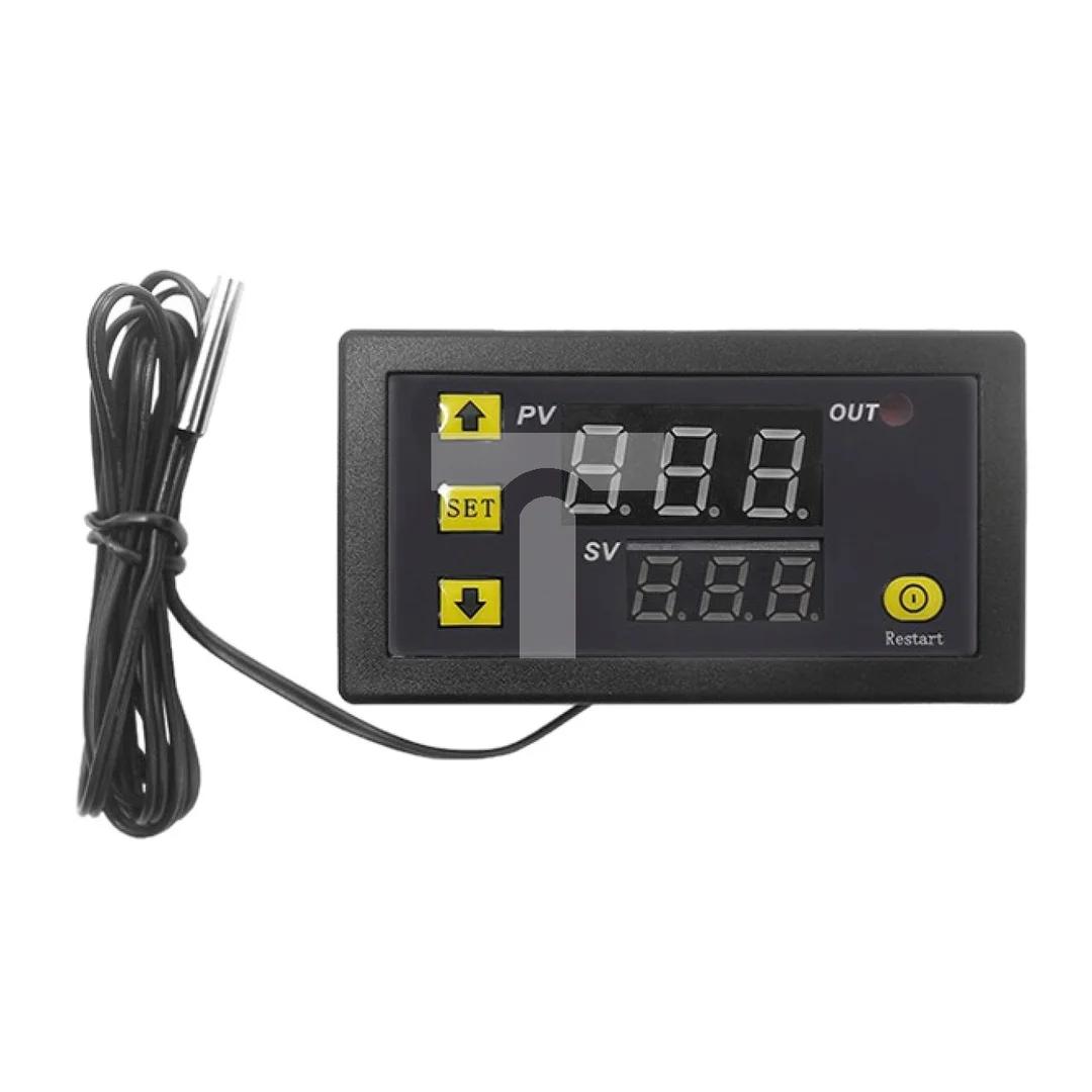 Termostat elektroniczny panelowy 12V DC TP1-12V
