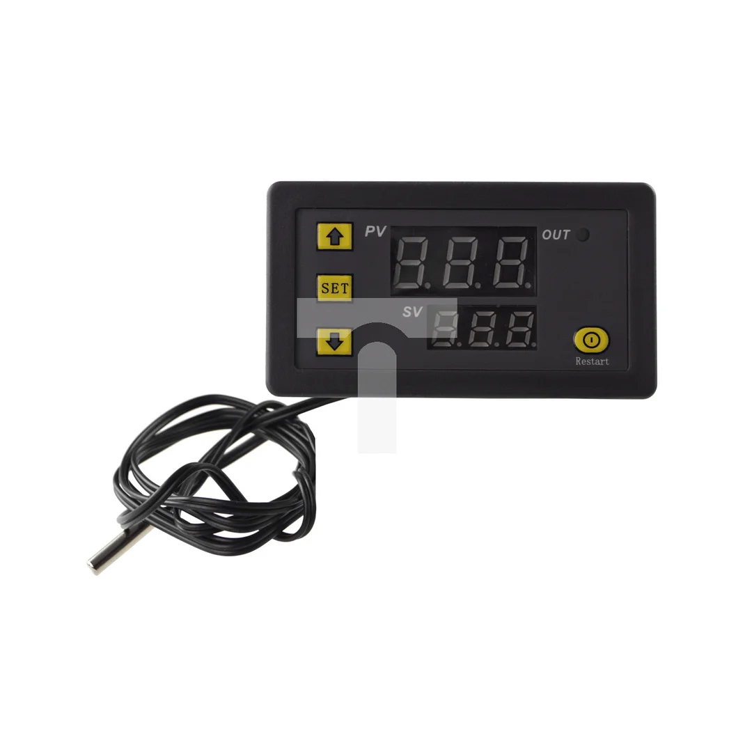 Termostat elektroniczny panelowy 24V DC TP2-24V