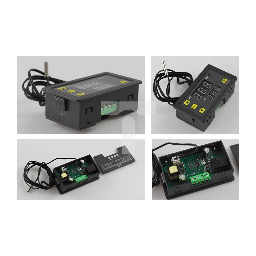 Termostat elektroniczny panelowy 24V DC TP2-24V