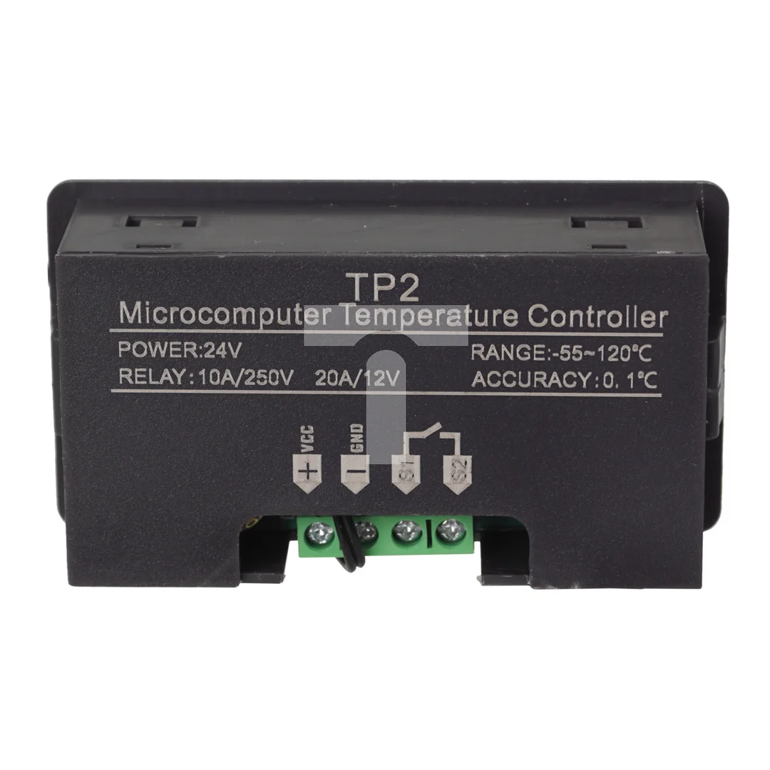 Termostat elektroniczny panelowy 24V DC TP2-24V