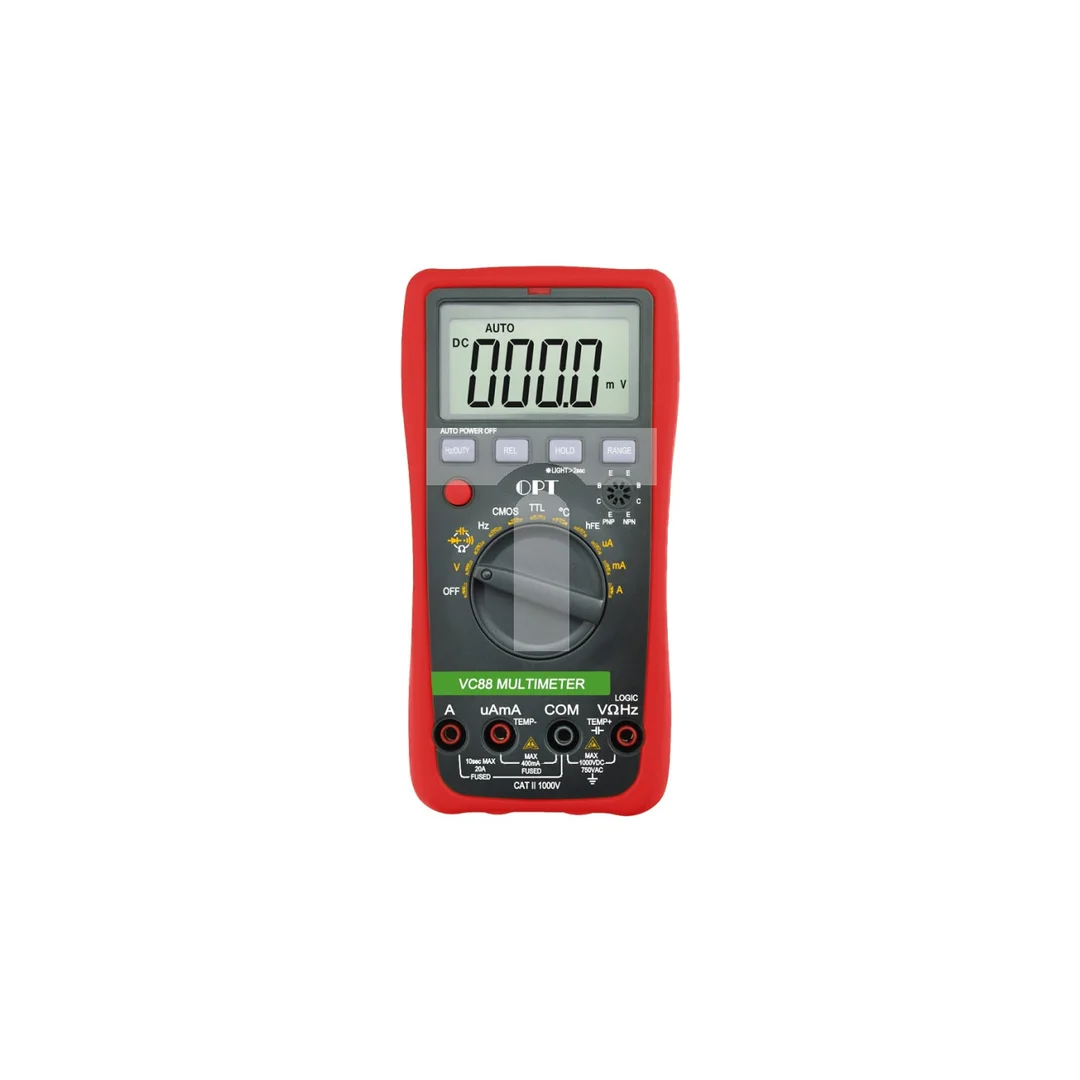 Multimetr uniwersalny tester TTL CMOS hFE VC88