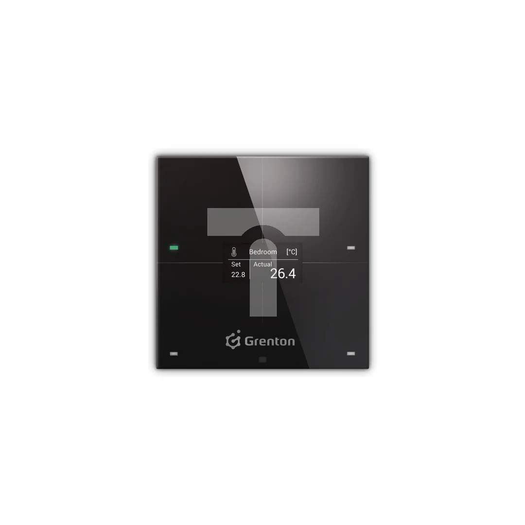 GRENTON SMART PANEL 4B WiFi, OLED, black, WSP-204-W-01