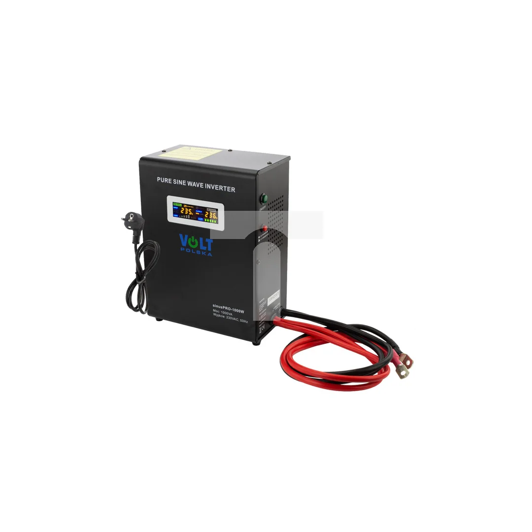 Zasilacz awaryjny przetwornica SINUS PRO W 12/230V 700W/1000VA 20A