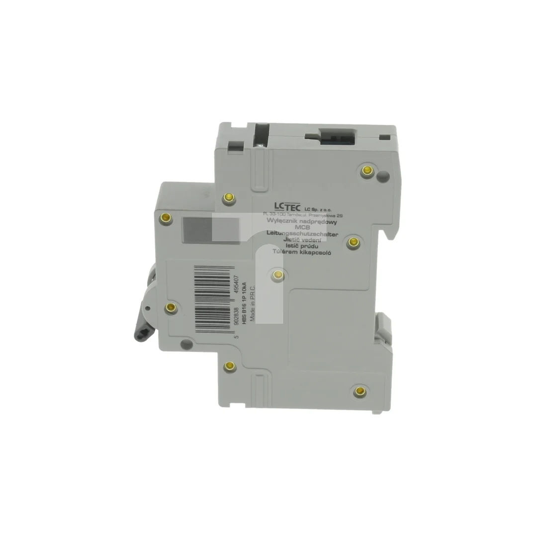 Wyłącznik nadprądowy HBS 1P 1M 1F B 16A 10kA