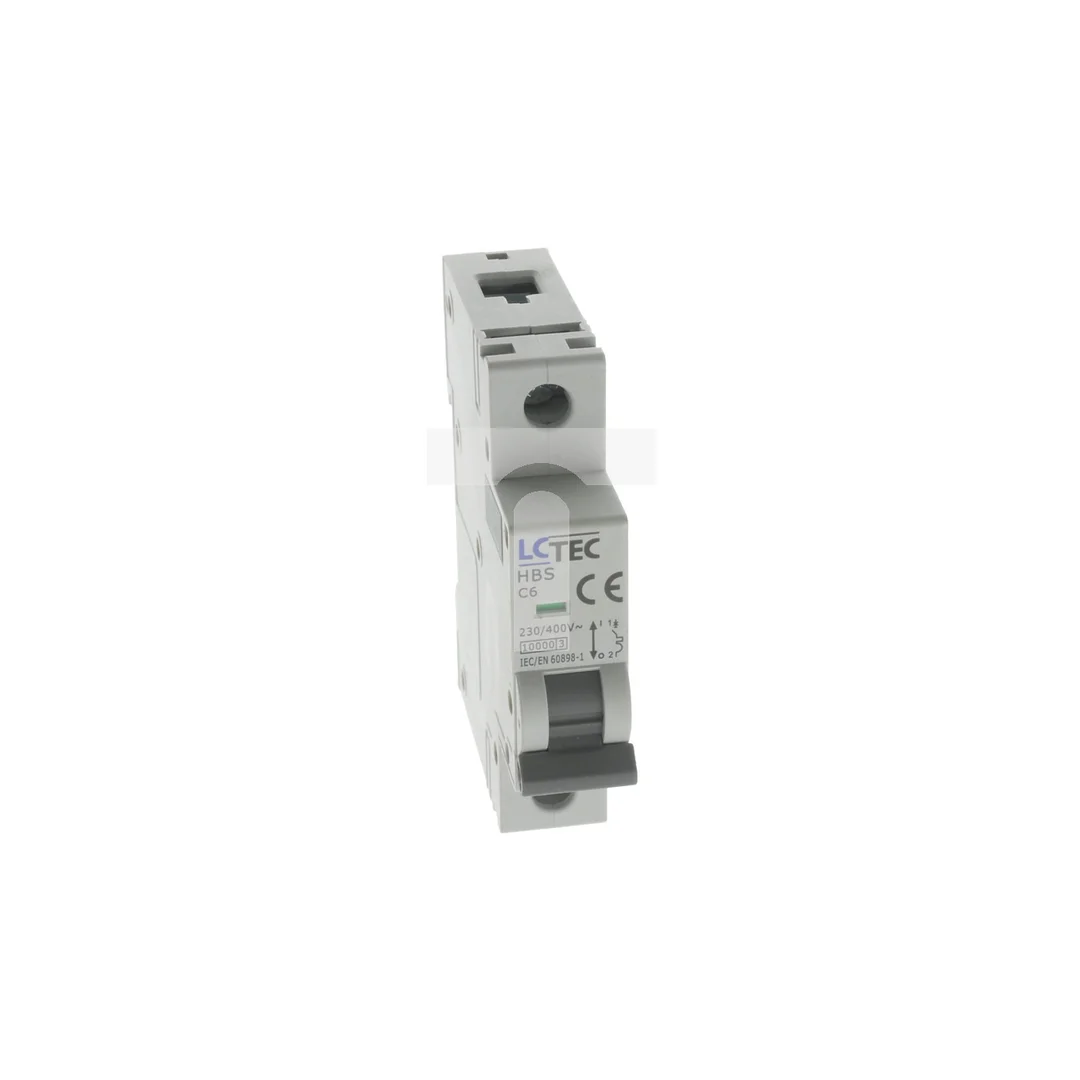 Wyłącznik nadprądowy HBS 1P 1M 1F C 6A 10kA