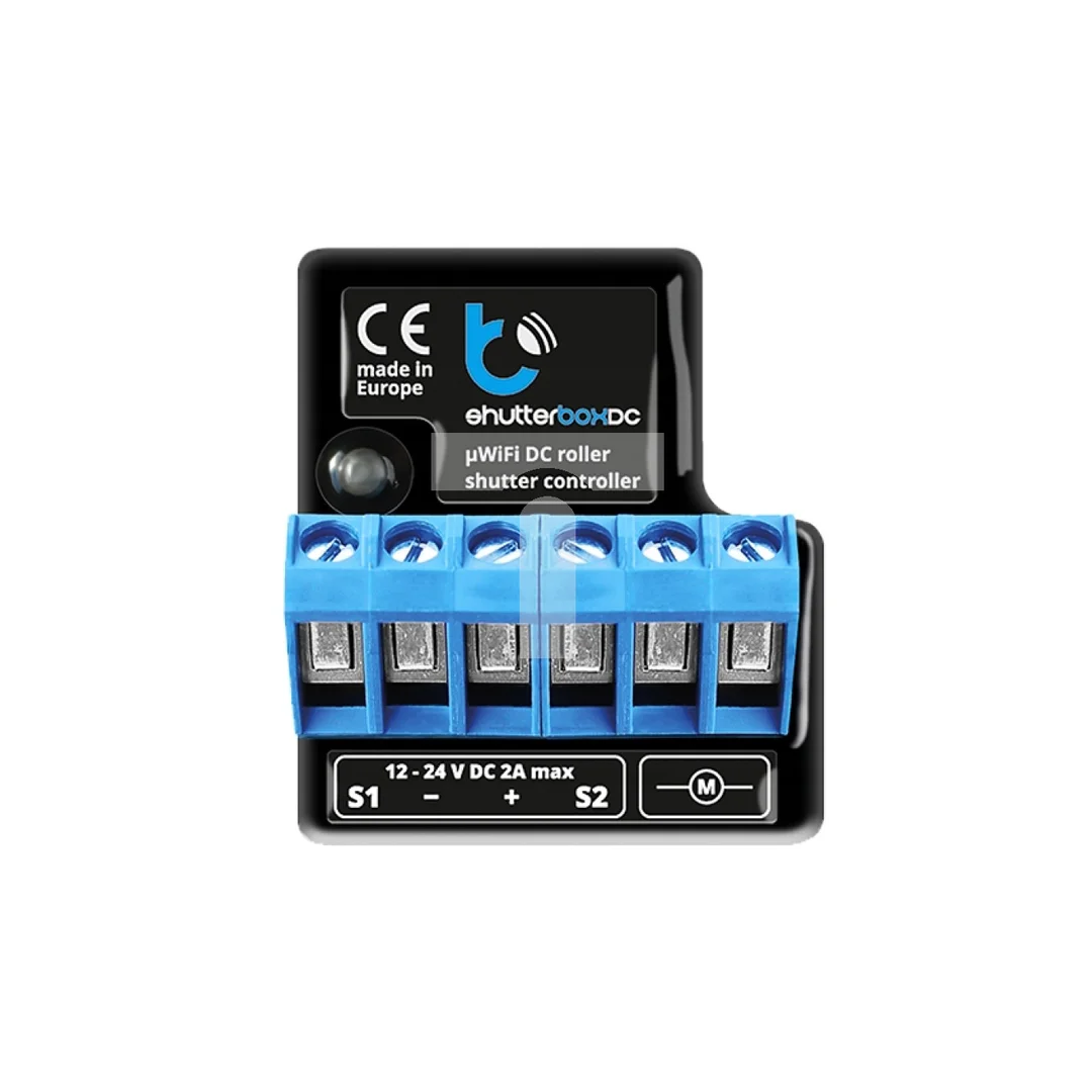 Blebox shutterBoxDC - sterownik do rolet 12-24V - µWiFi