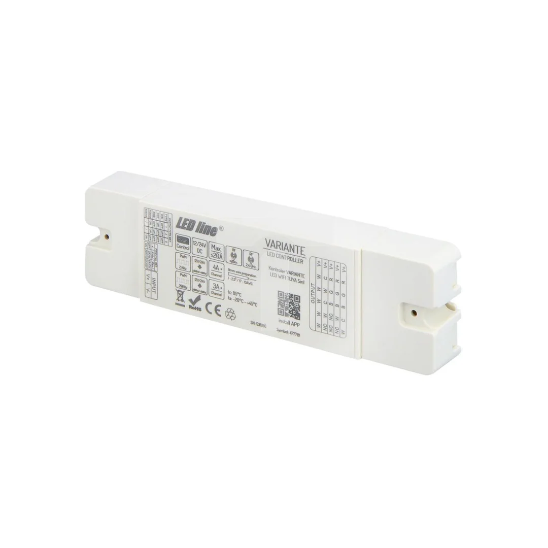 Sterownik ściemniacz LED kontroler VARIANTE RF WIFI TUYA 5in1