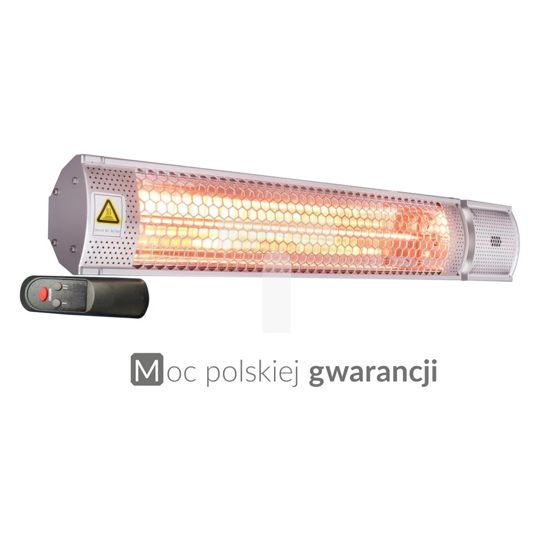 Promiennik podczerwieni XD-Y 2000W IP55 z pilotem Selfa