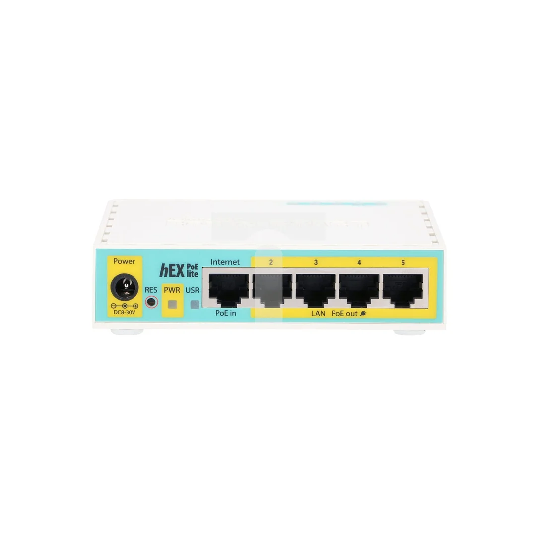 Router RB750UPr2, 5x RJ45 100Mb/s, 1x USB MikroTik hEX PoE lite