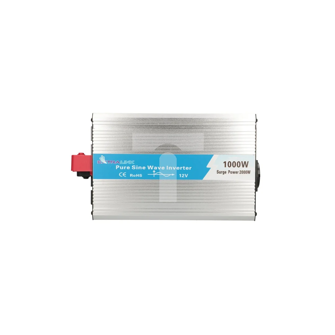 Przetwornica napięcia 12V - 230W, 1000W, czysty sinus Extralink OPIP-1000W