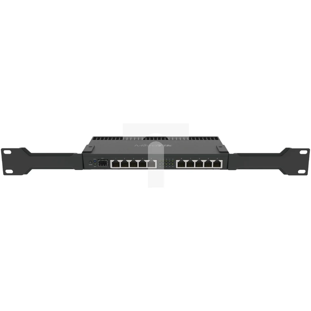 Router 10x RJ45 1000Mb/s, 1x SFP+ MikroTik RB4011IGS+RM