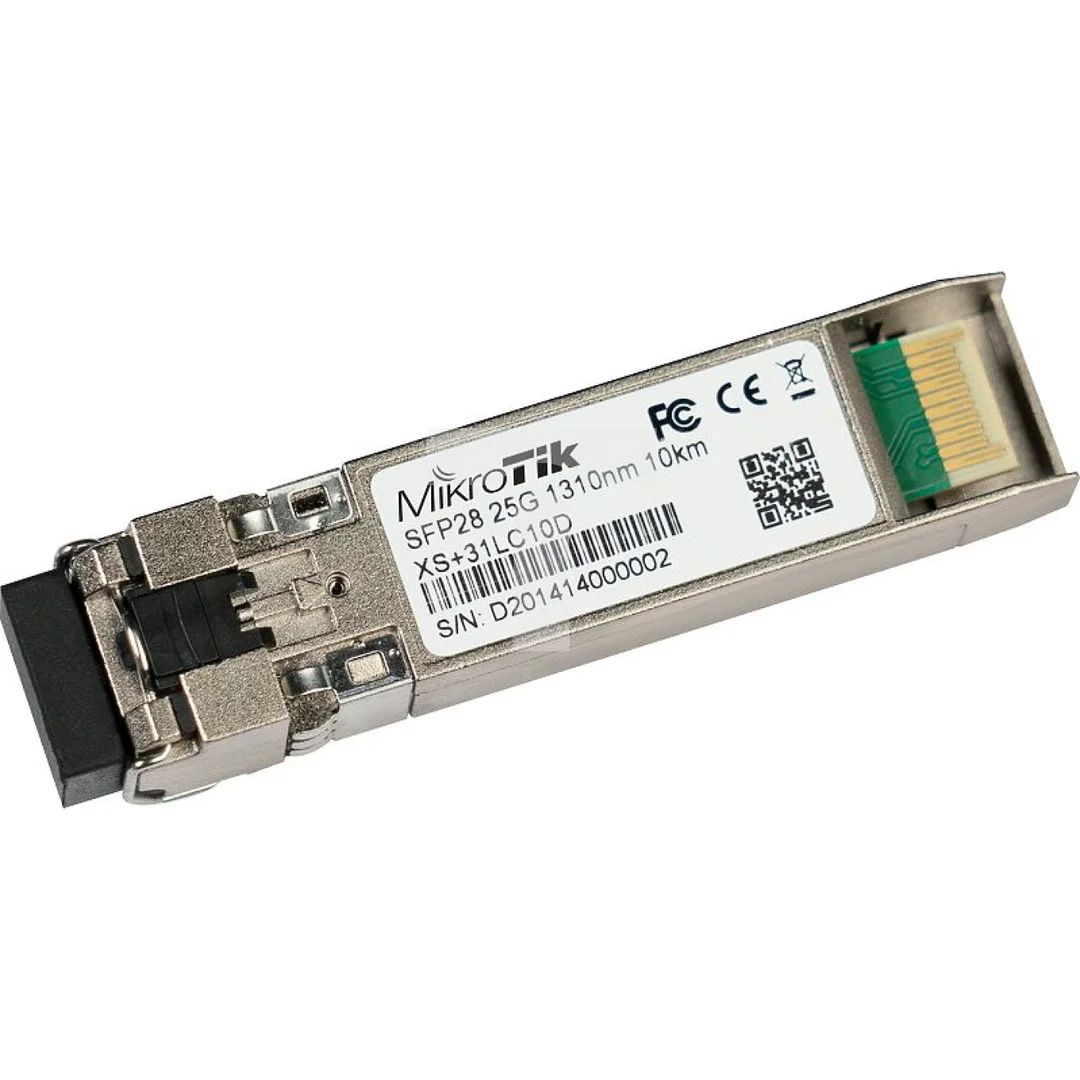 Moduł SFP/SFP+/SFP28 1/10/25Gb/s, SM, 10km, 1310nm MikroTik XS+31LC10D
