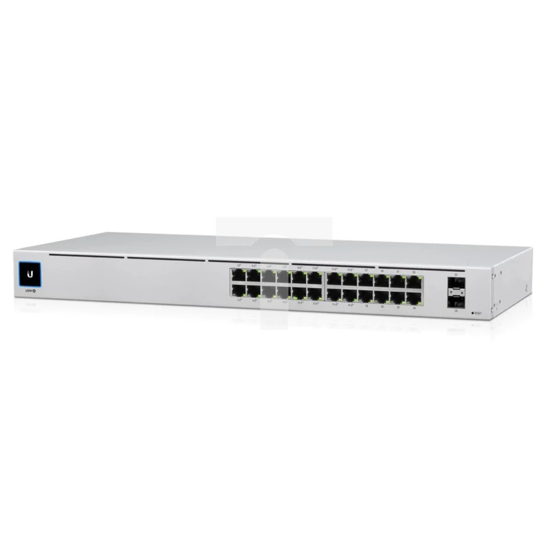 Switch UniFi, 24x RJ45 1000Mb/s, 16x PoE+, 2x SFP Ubiquiti USW-24-POE