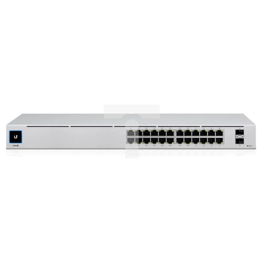 Switch UniFi, 24x RJ45 1000Mb/s, 16x PoE+, 2x SFP Ubiquiti USW-24-POE