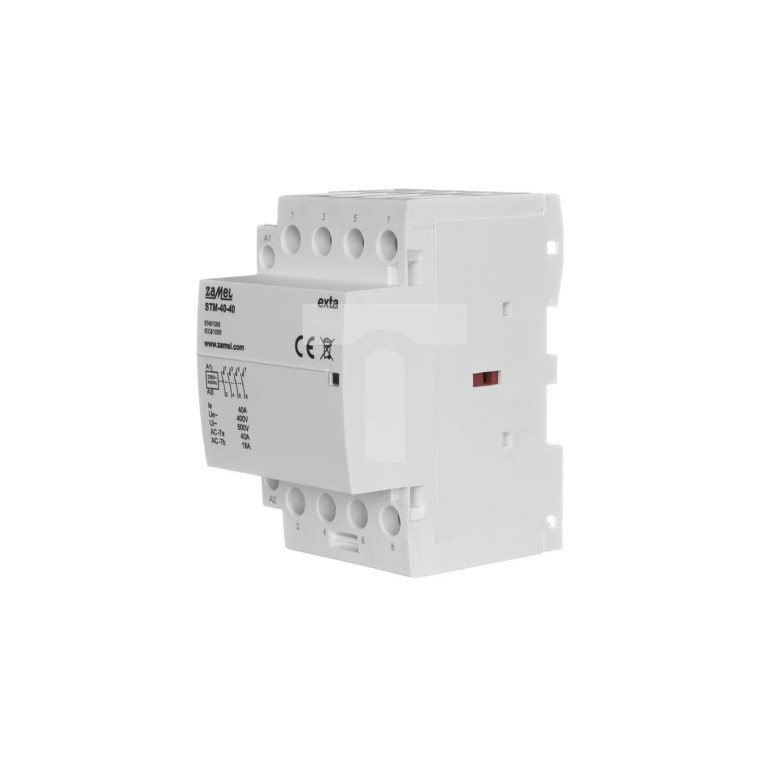 Stycznik modułowy instalacyjny 40A 4xZ 230V AC typ: STM-40-40 EXT10000296