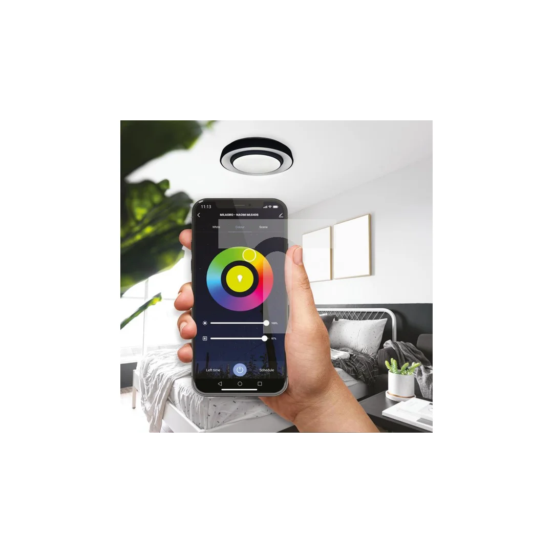 Plafon NAOMI SMART Ø380 mm 24W LED ML6406 Milagro