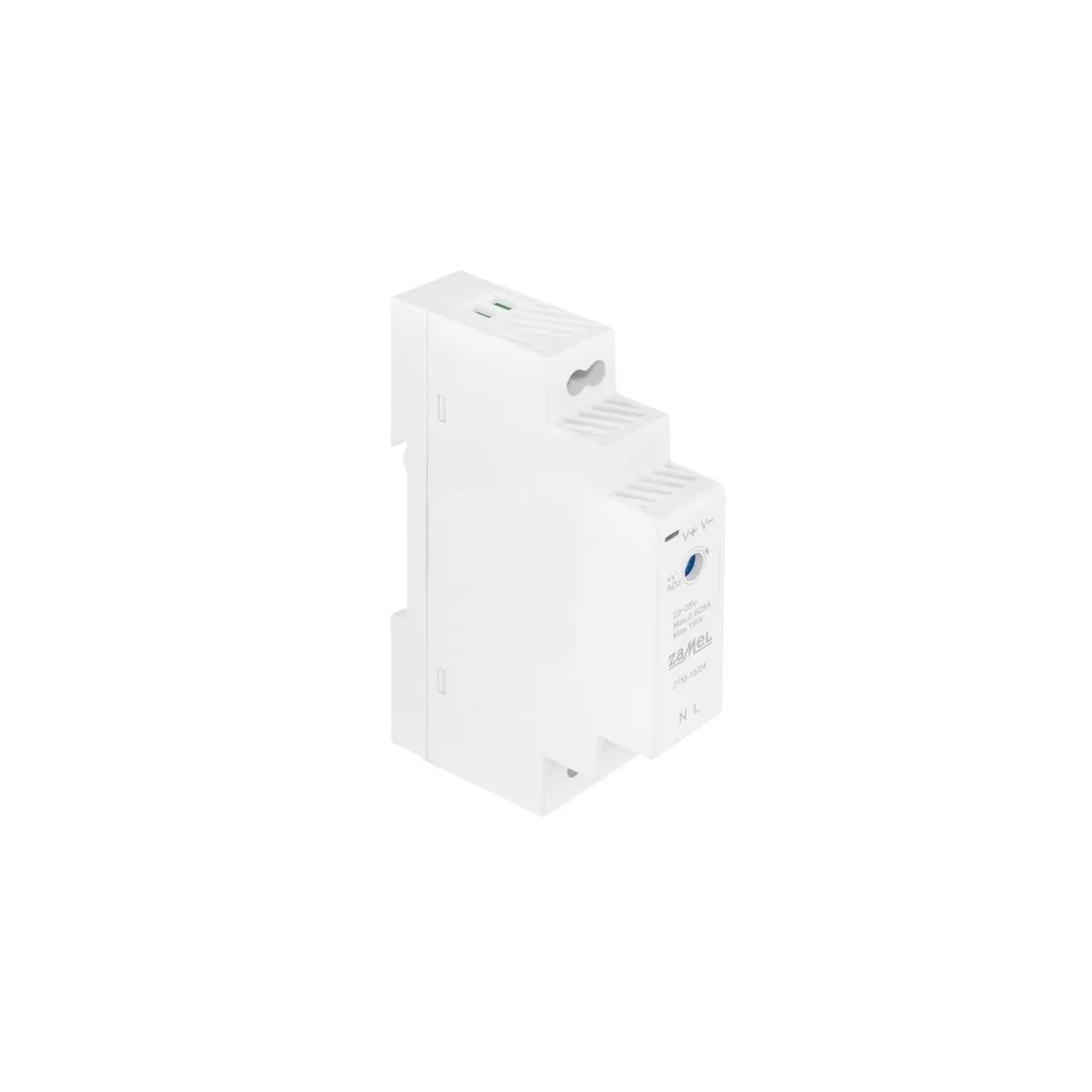 Zasilacz impulsowy montowany na szynie TH-35 (DIN) 15W 24V DC typ: ZTM-15/24 EXT10000280