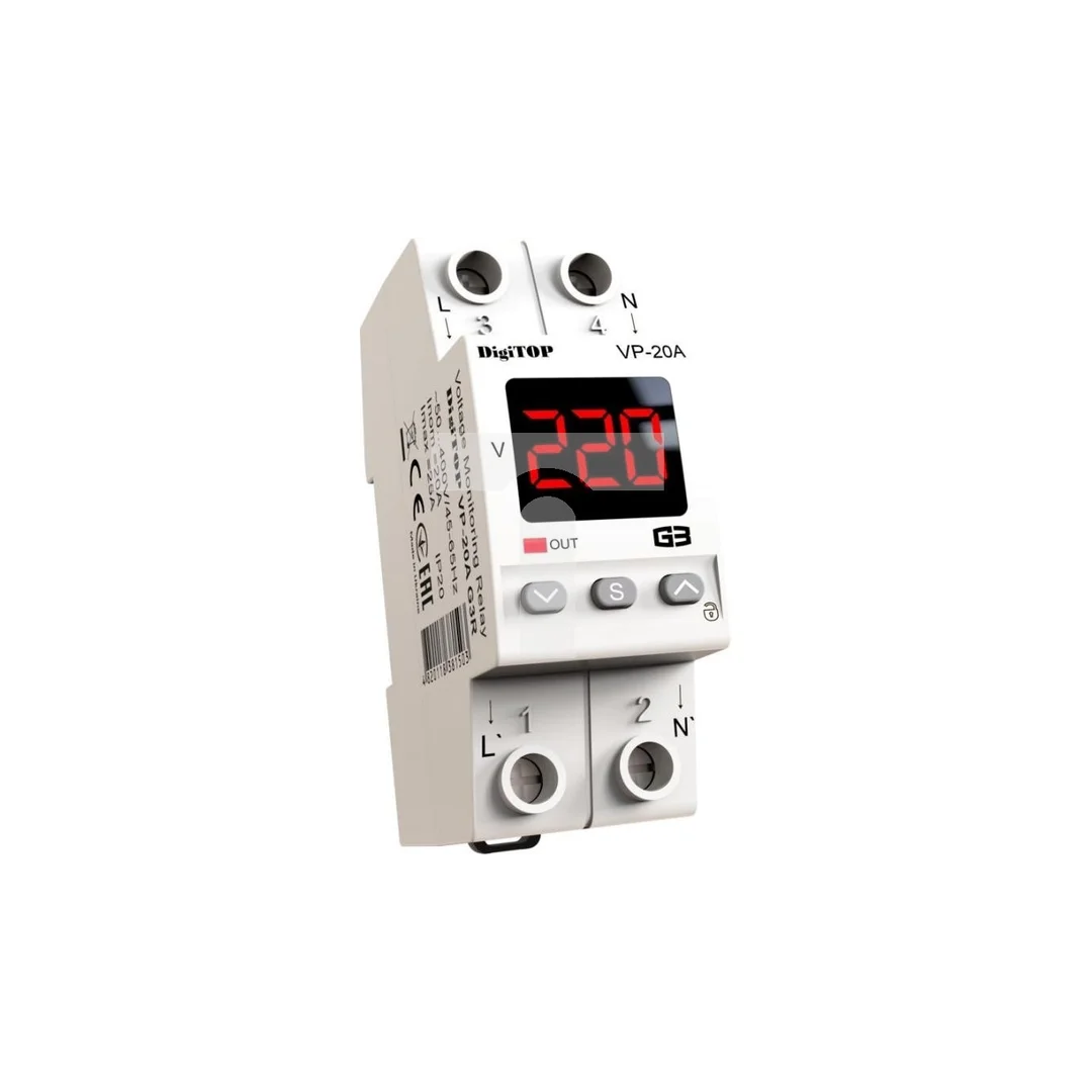 Przekaźnik napięciowy DigiTOP VP-20A G3R