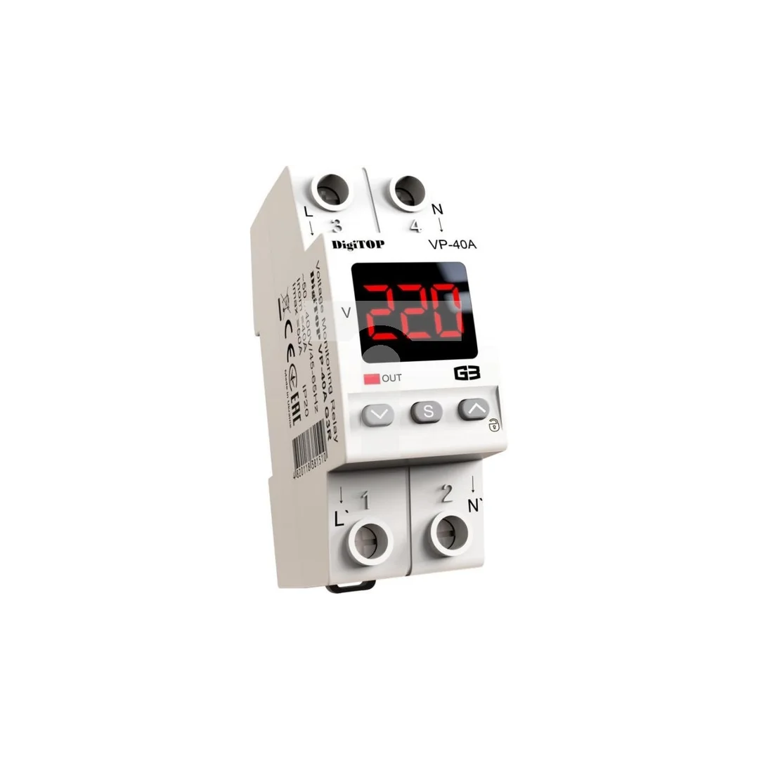 Przekaźnik napięciowy DigiTOP VP-40A G3R