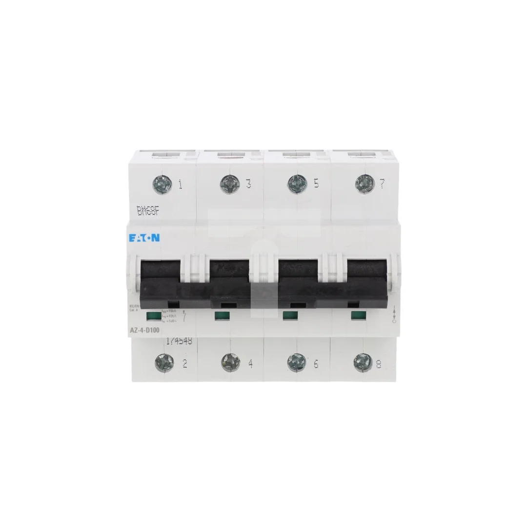 Wyłącznik nadprądowy 4P D 100A 25kA AC AZ-4-D100 174548