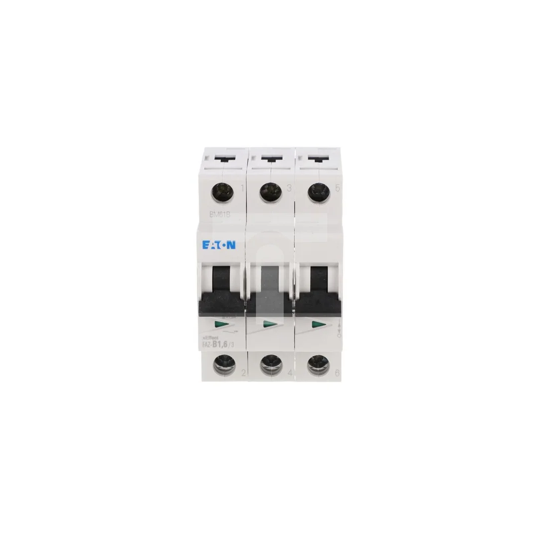 Wyłącznik nadprądowy 3P B 1,6A 15kA AC FAZ-B16/3 278834