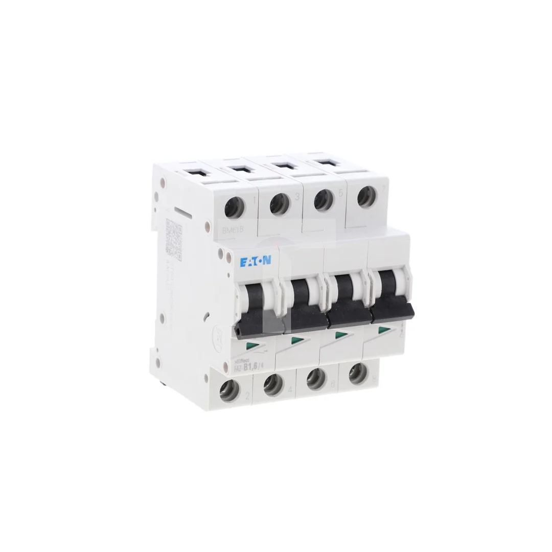 Wyłącznik nadprądowy 4P B 1,6A 15kA AC FAZ-B1,6/4 279022