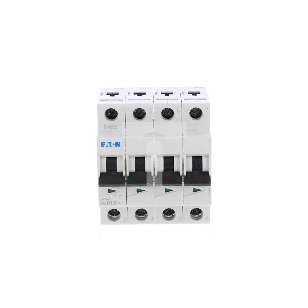 Wyłącznik nadprądowy 4P D 1,6A 15kA AC FAZ-D16/4 279071