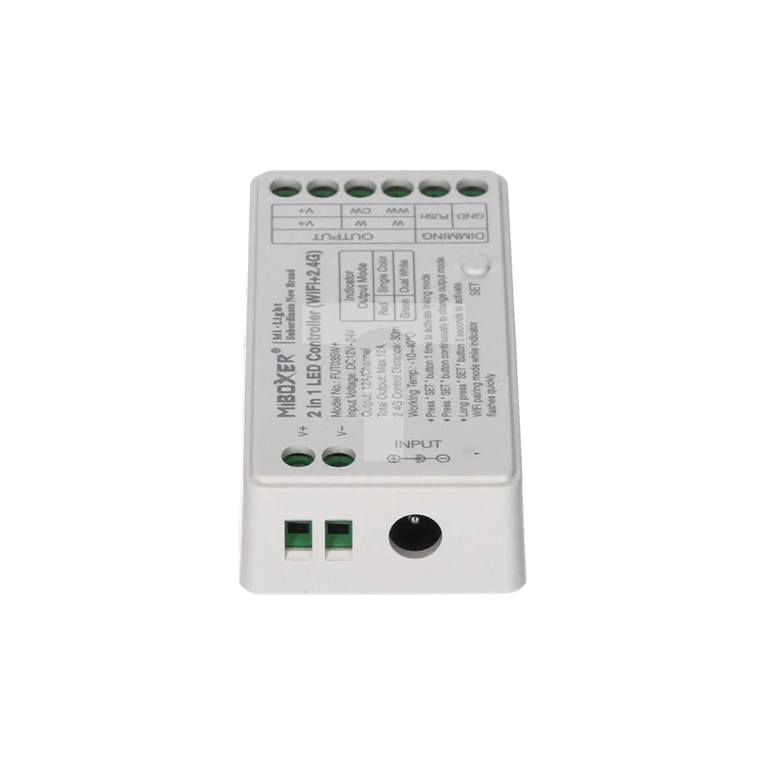 Sterownik MiLight MONO 12-24V 6/12A WIFI FUT035W+ 2w1 FUT35W FUT36W