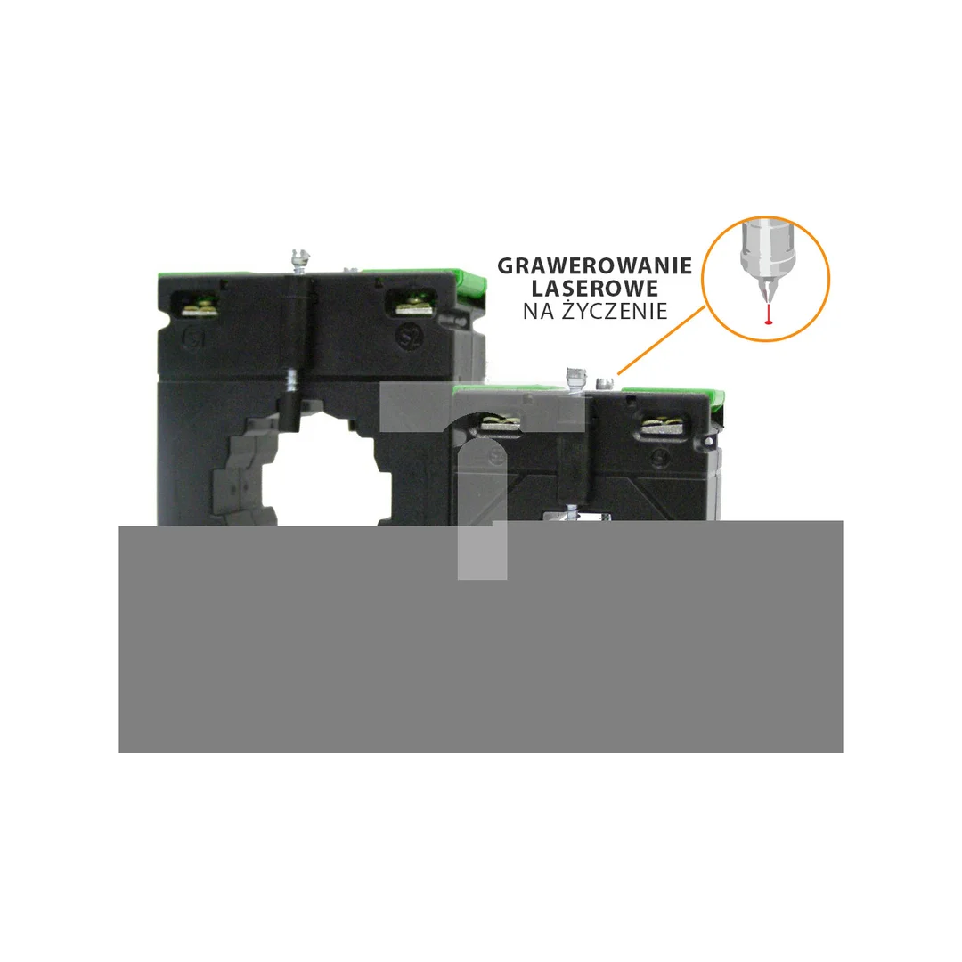 Przekładnik prądowy z otworem na szynę 624040:62/40 (40) 200/5A klasa 0,5 LCTB 6240400200A55