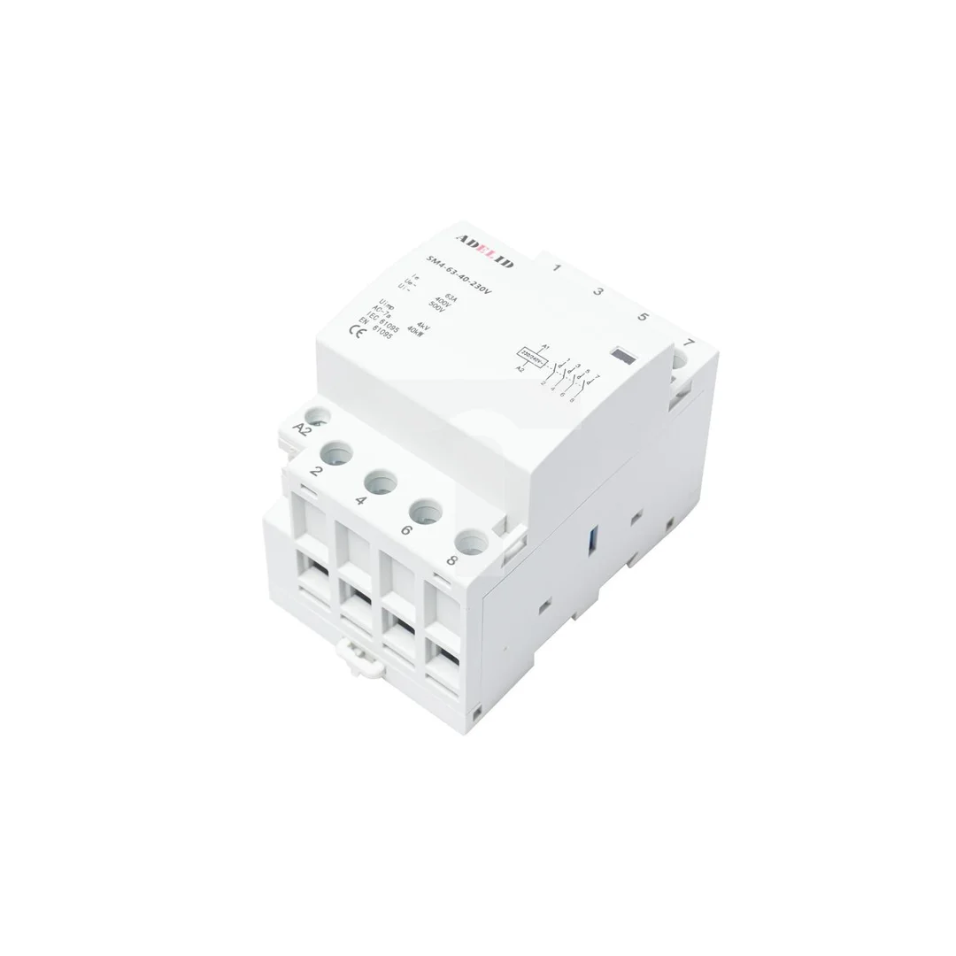 Stycznik modułowy 40A 230V 4xNO SM4 63-40-230V