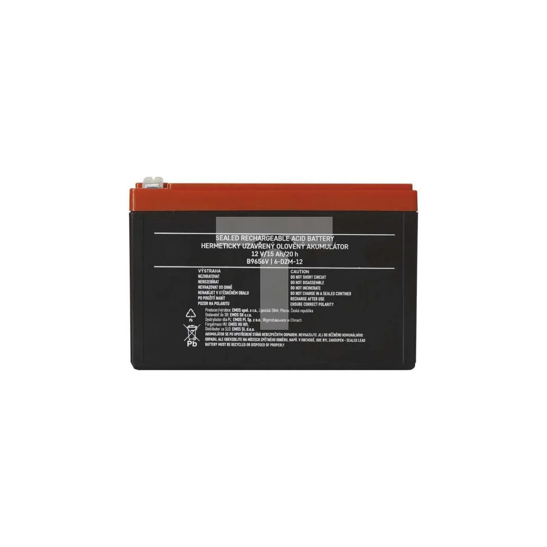 Akumulator VRLA AGM 12V 15Ah F6,3 B9656V