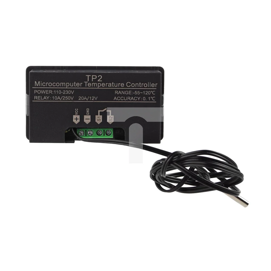 Termostat elektroniczny panelowy 230V TP2-230V