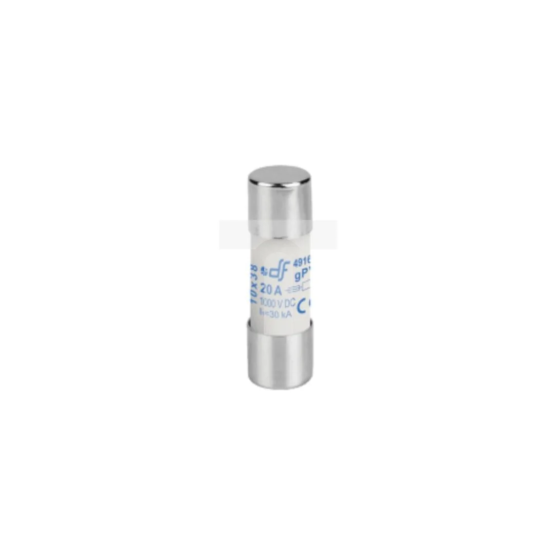 Wkładka bezpiecznikowa cylindryczna do instalacji PV 12A 1000 DC 10x38 491625