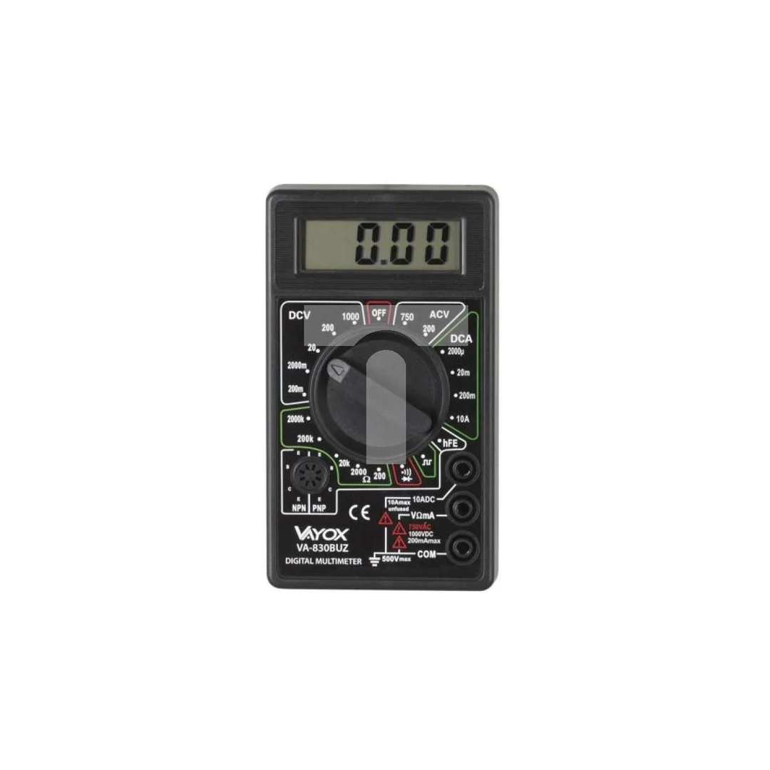 Miernik uniwersalny z buzzerem VA-830BUZ Vayox