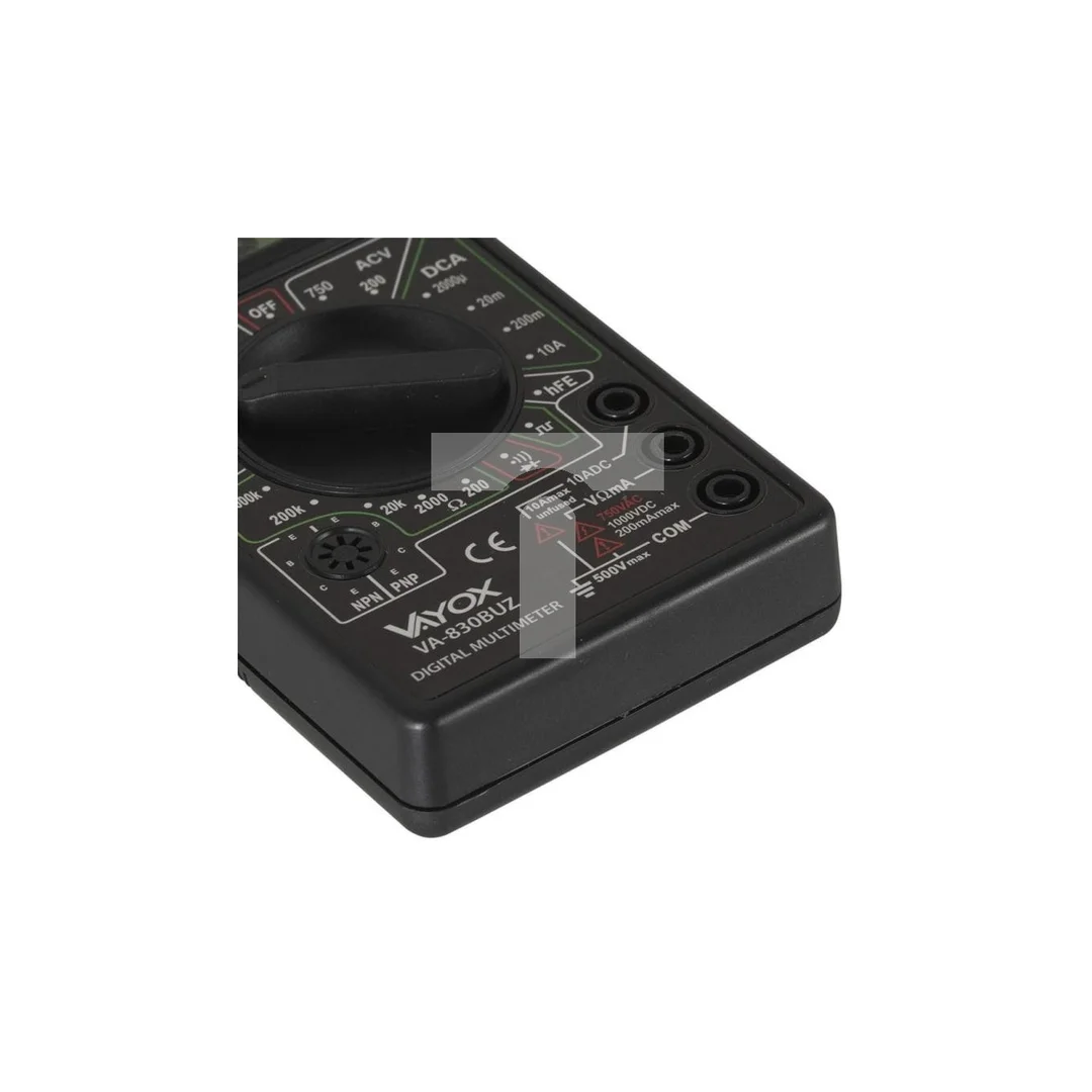Miernik uniwersalny z buzzerem VA-830BUZ Vayox