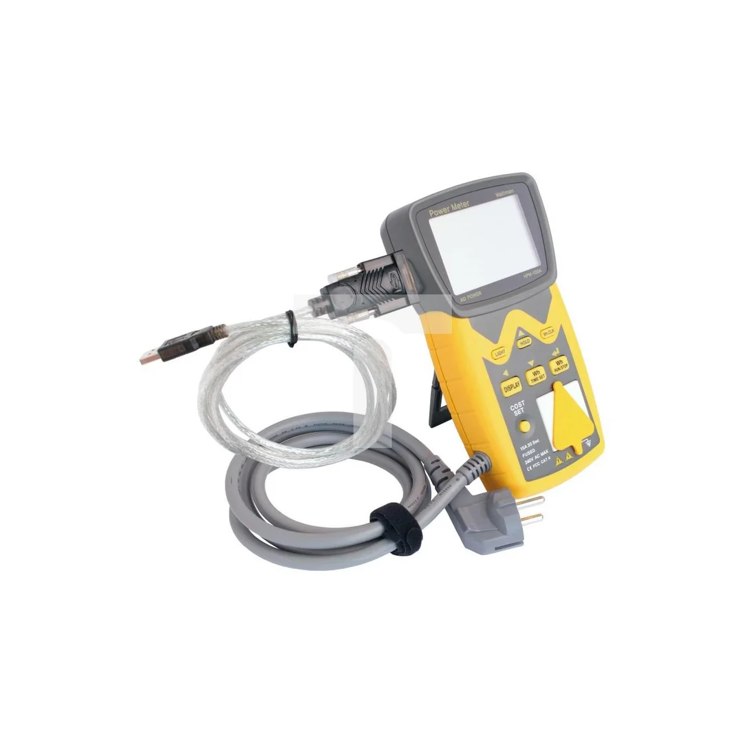 Watomierz analizator z rejestratorem RS232 Wattman HPM-100A