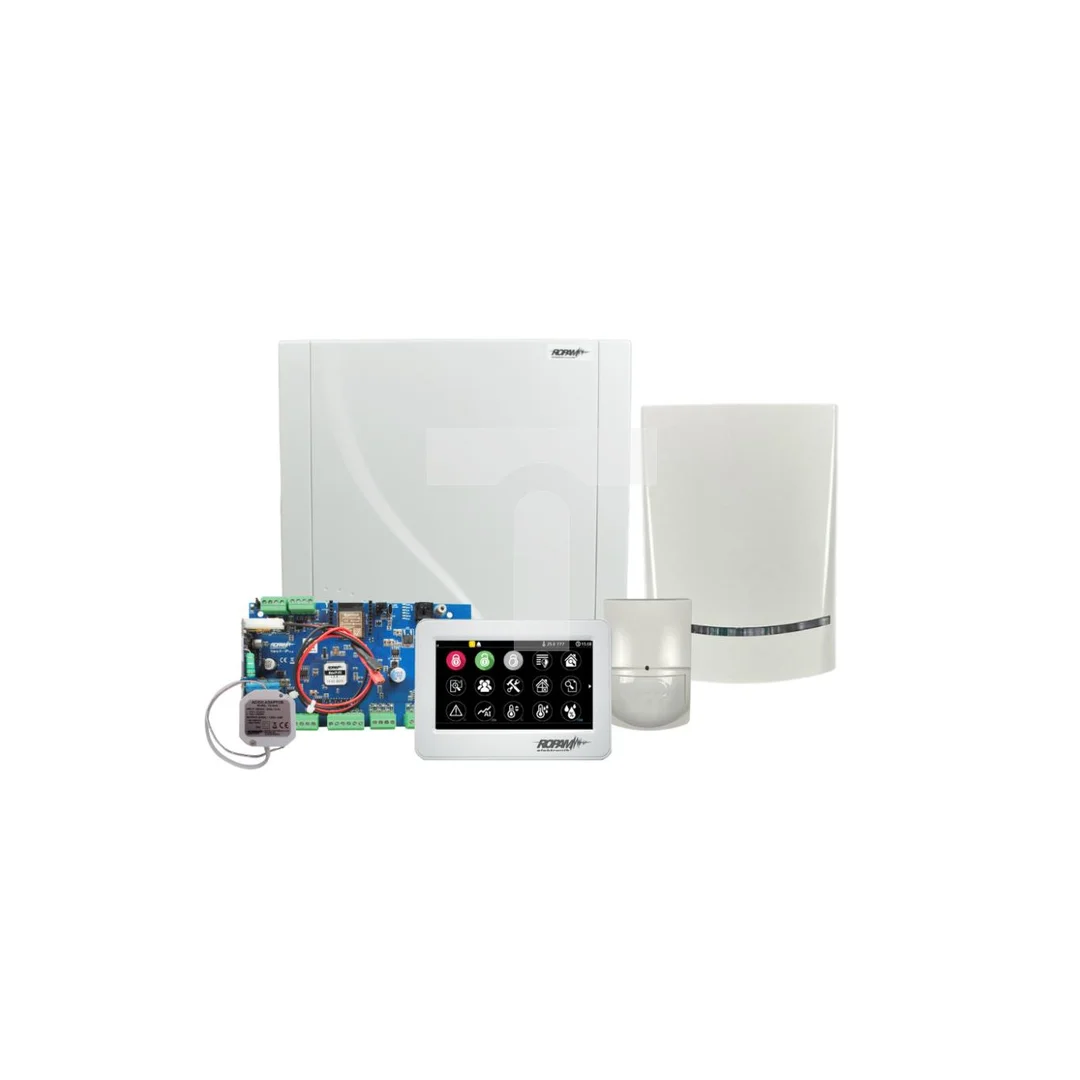 Zestaw alarmowy Neo-IP-PS-SET z białym panelem, Easy install