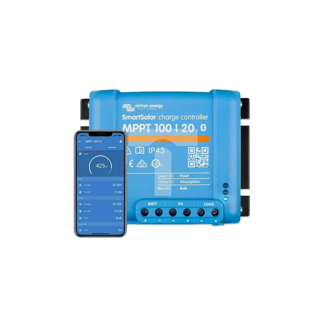 Regulator ładowania Smart 100V/20A BlueTooth