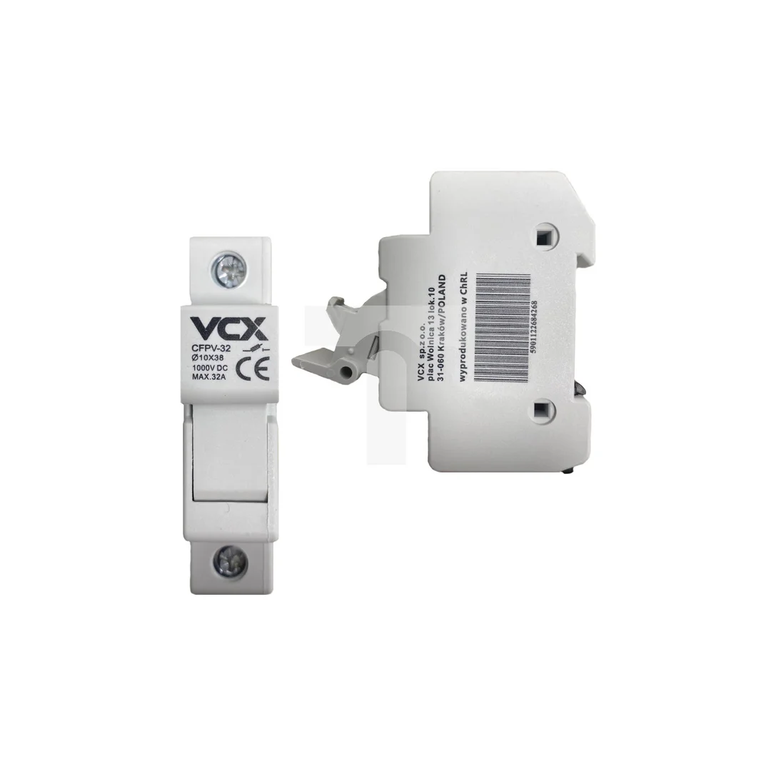 Rozłącznik Podstawa Bezpiecznikowa Modułowa DC 1P 10x38mm 1-32A 1000V