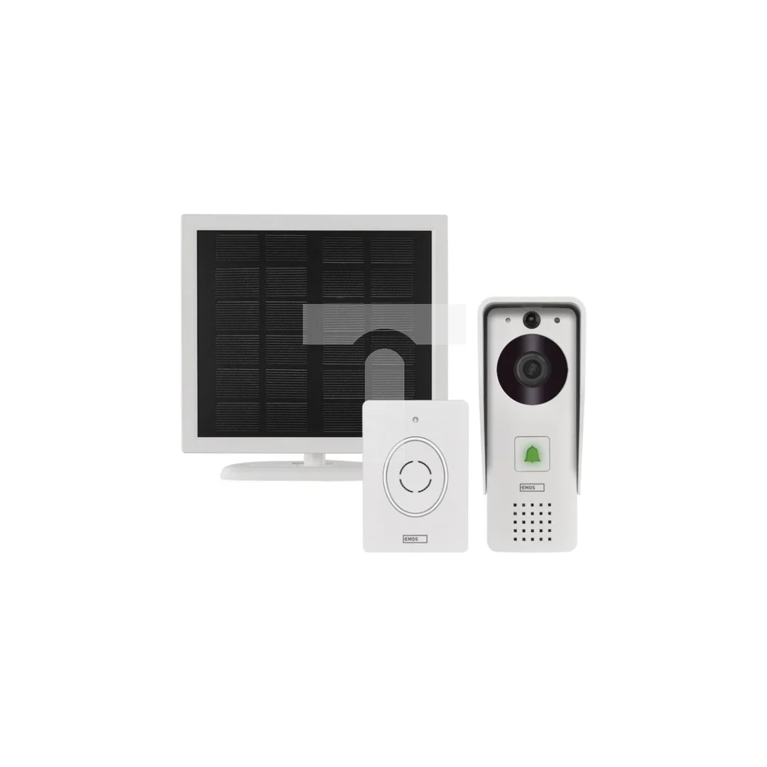 GoSmart Dzwonek wideo IP-09D z Wi-Fi, akumulatorem i panelem solarnym H4030