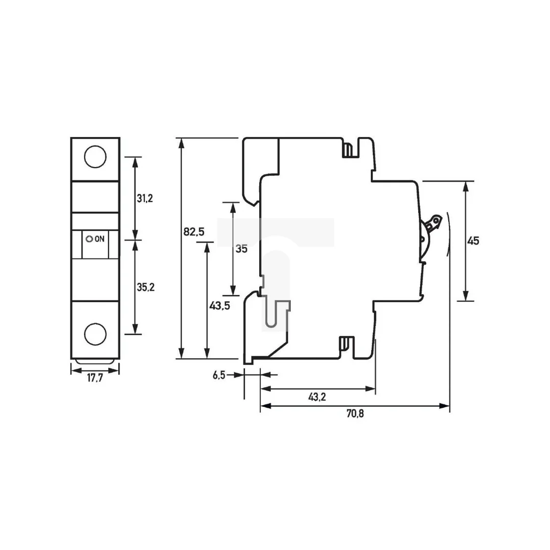 Wyłącznik nadprądowy 1P B 10A DLS6I 10KA B 10/1 09916021