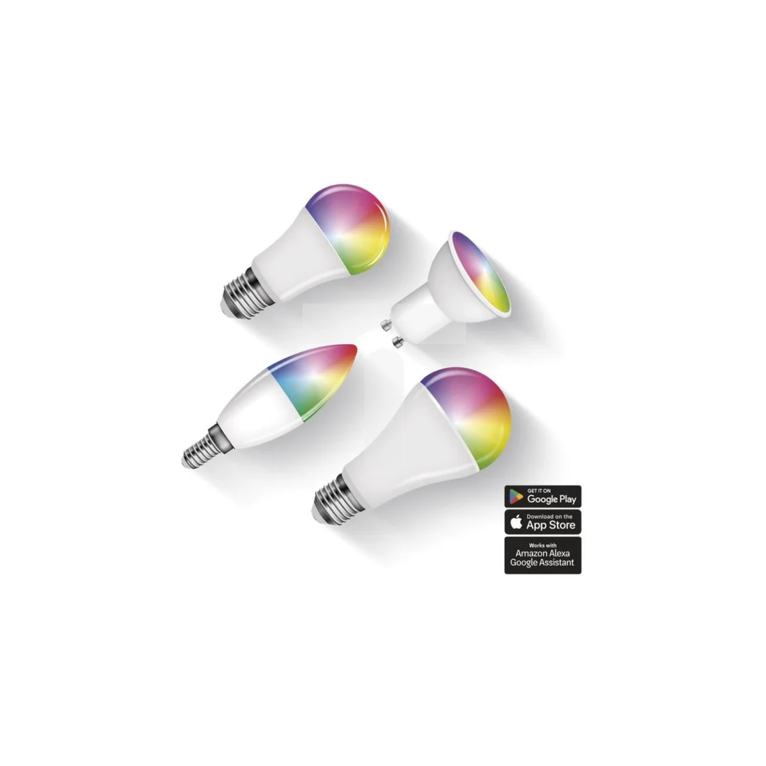 GoSmart Żarówka LED A60 E27 11W 1050lm RGB ściemnialna Wi-Fi lata gwarancji ZQW515R