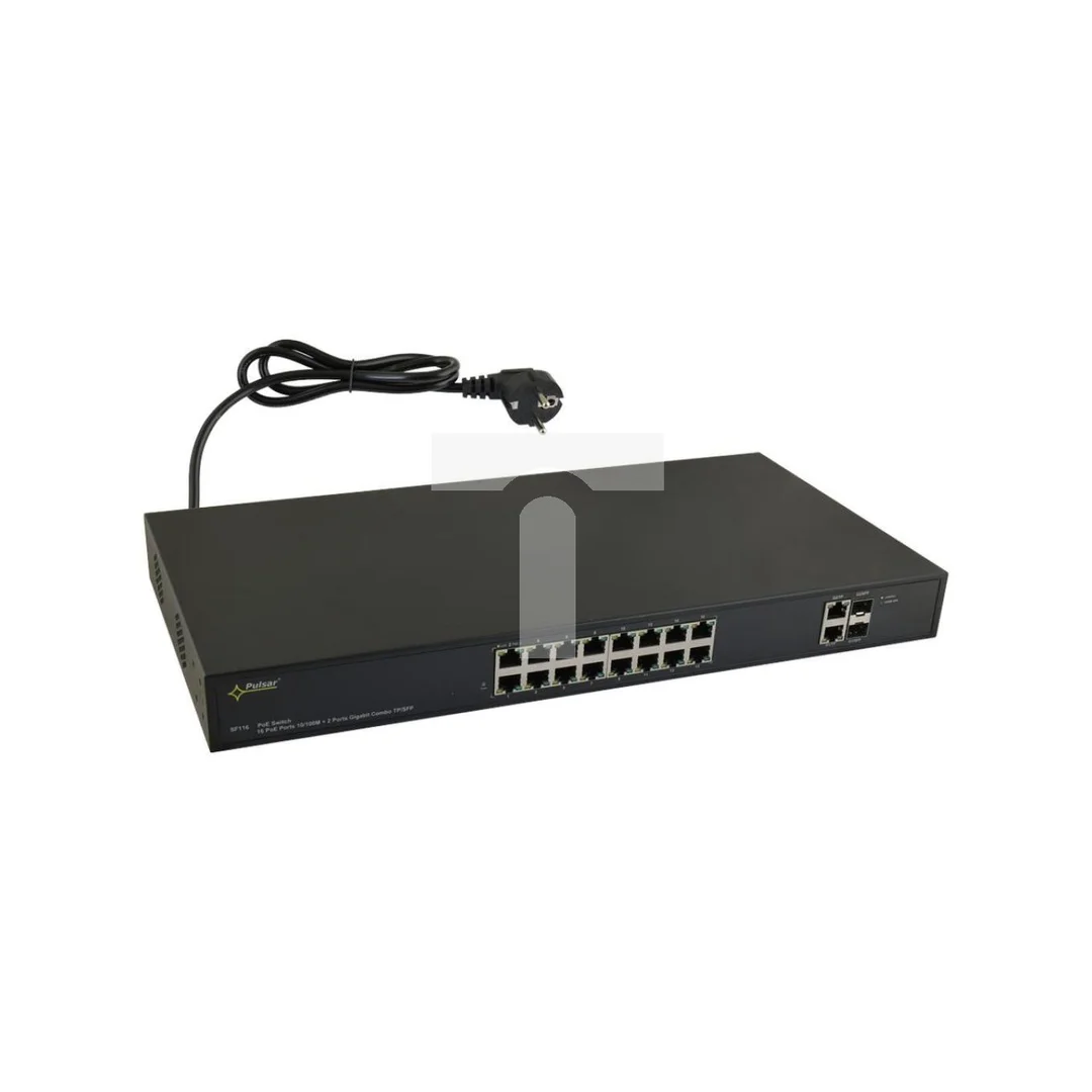 SF116 Switch PoE 16-portowy SF116 do