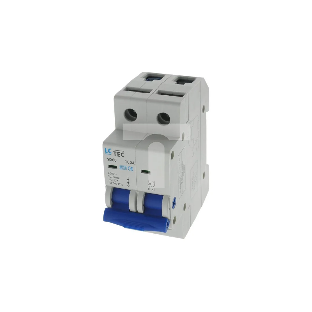 Rozłącznik izolacyjny SD60 2P 2M 2F 100A