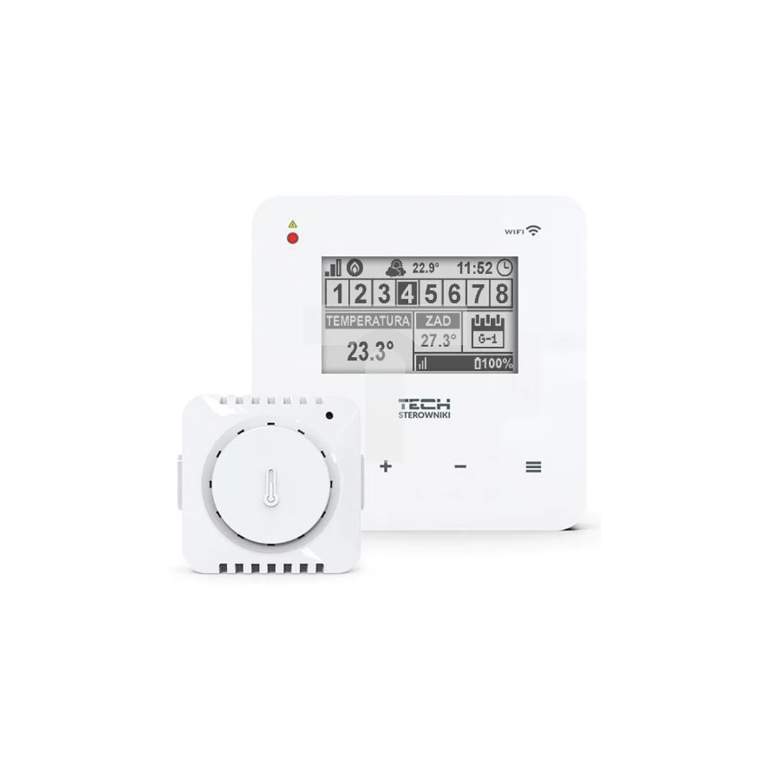 TECH T-5Z WiFi - Regulator pokojowy z WiFi podtynkowy