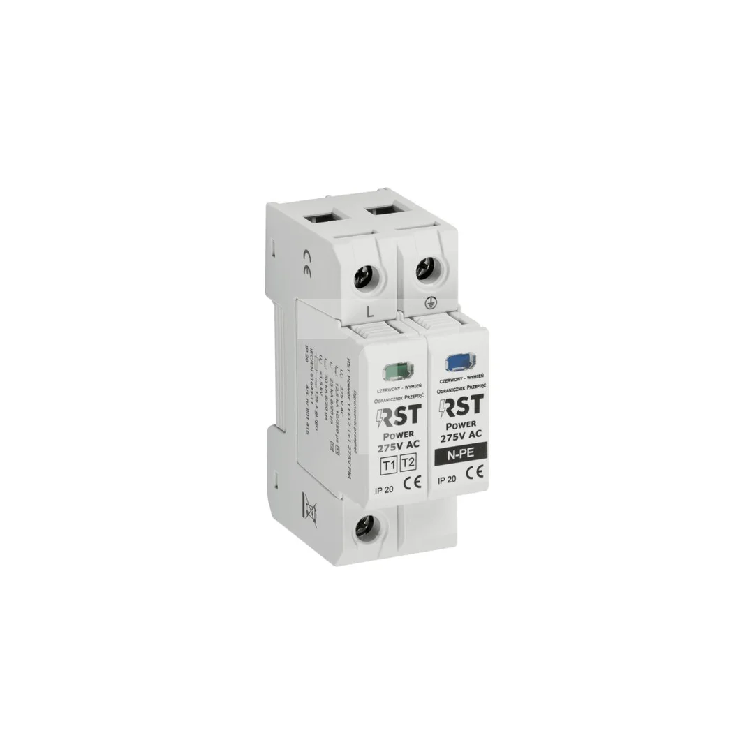Ogranicznik przepięć T1 + T2 RST Power T1+T2 1+1 275V (FM) 801 416