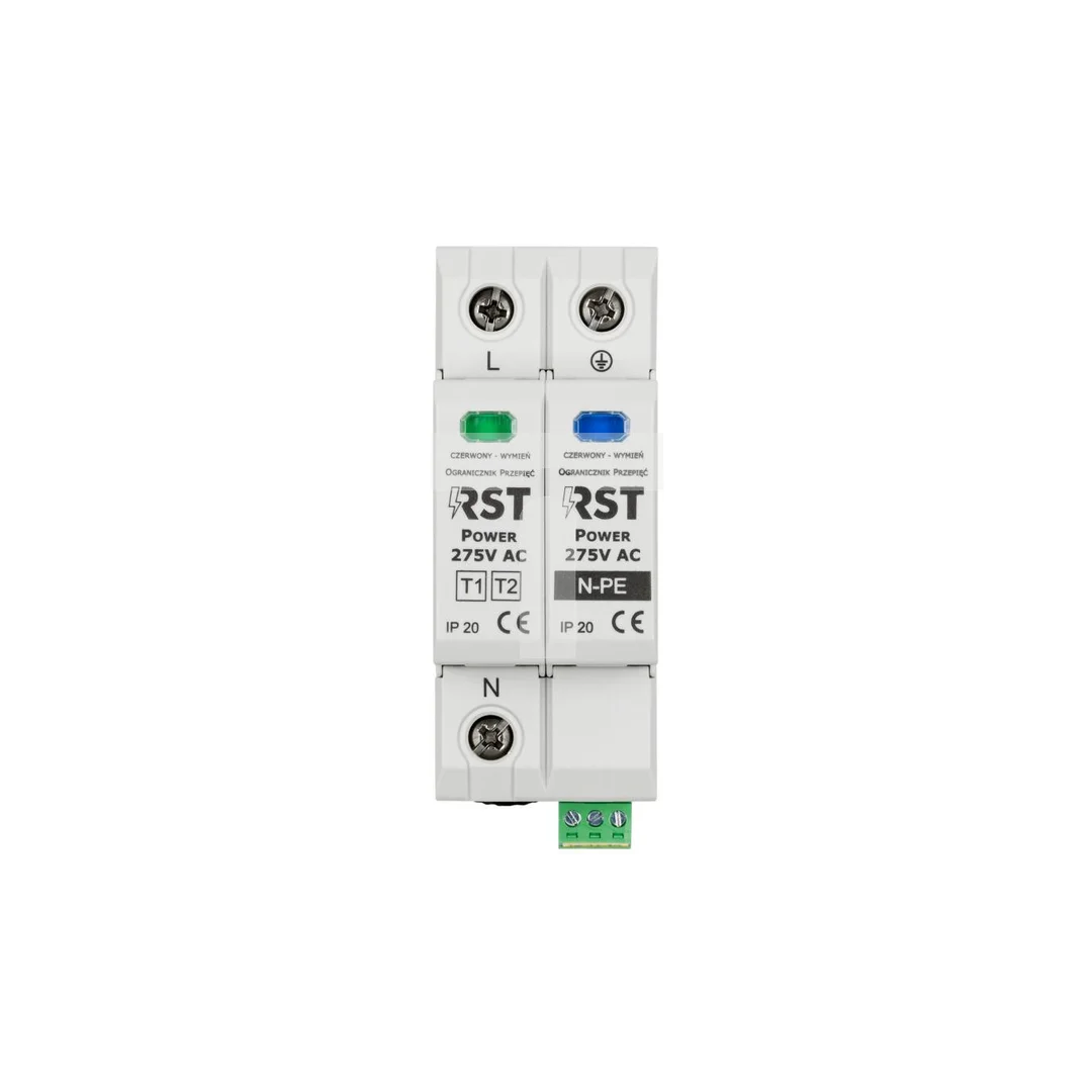 Ogranicznik przepięć T1 + T2 RST Power T1+T2 1+1 275V (FM) 801 416