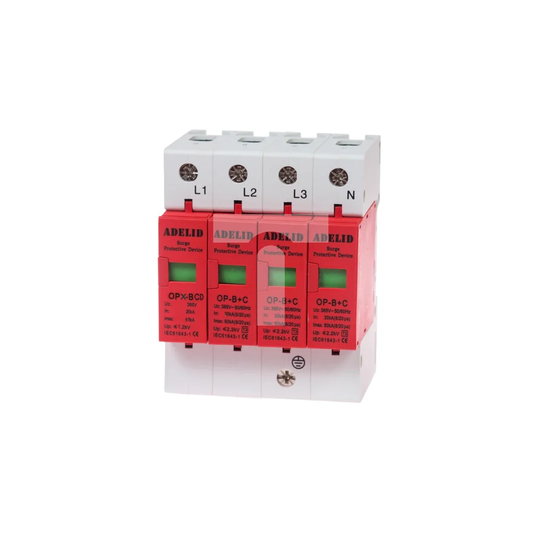Ogranicznik przepięć T1+T2+T3 3P 1,2kV 8kA OPX-3P-B+C+D