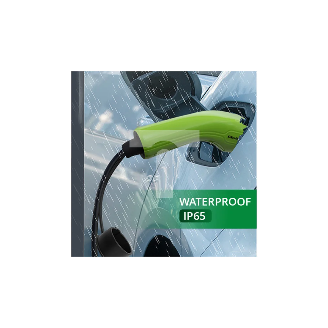 Qoltec Kabel EV Typ 2 do ładowania samochodu 230V 7kW 32A 5m