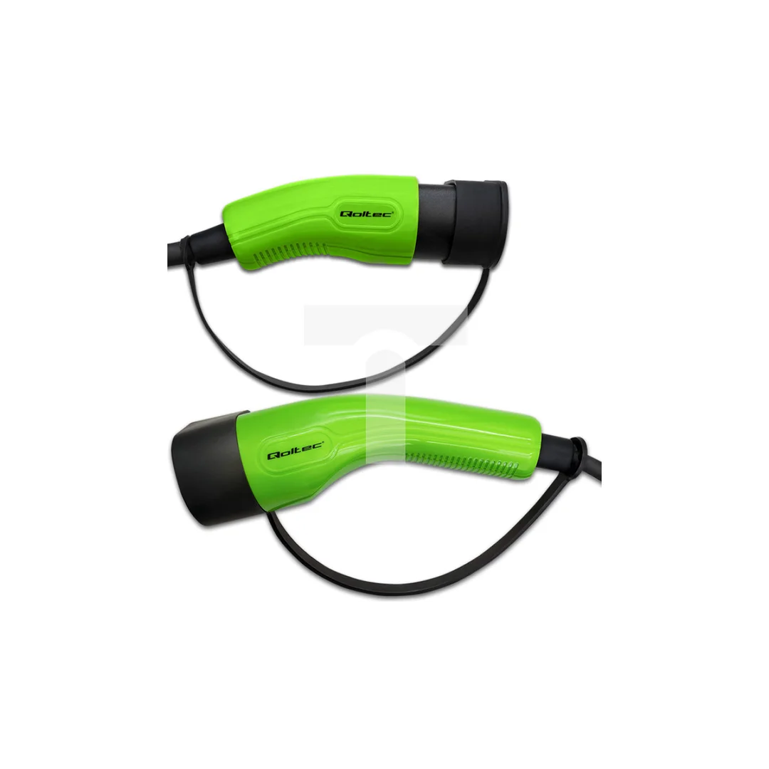 Qoltec Kabel EV Typ 2 do ładowania samochodu 400V 11kW 16A 5m